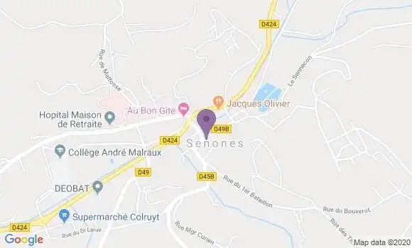 Localisation Caisse d