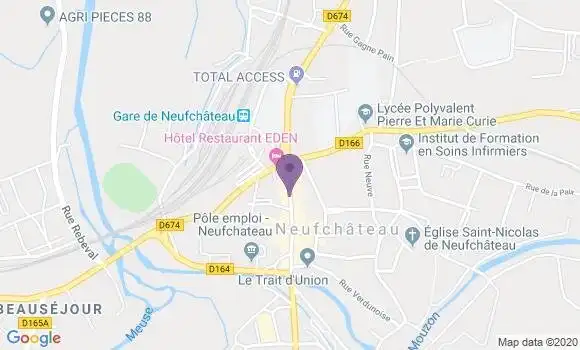 Localisation Caisse d