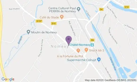Localisation Caisse d