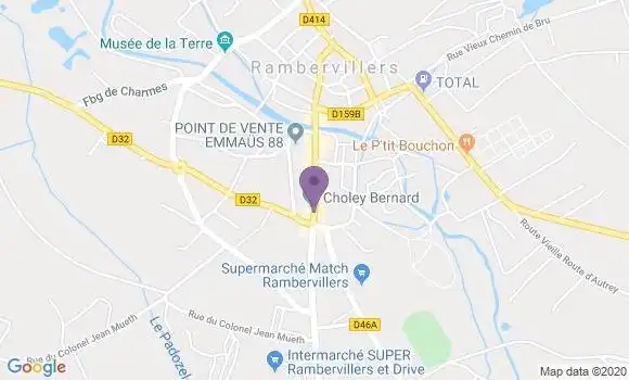 Localisation Caisse d