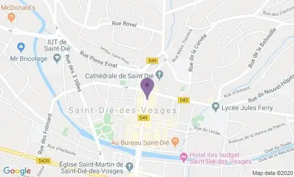 Localisation Caisse d