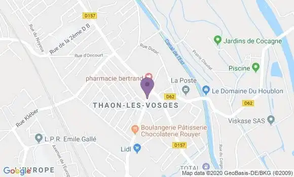 Localisation Caisse d