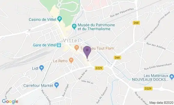 Localisation Caisse d