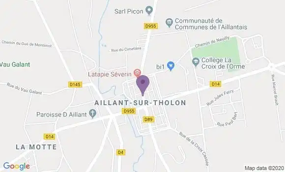 Localisation Caisse d