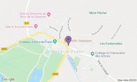Localisation Caisse d