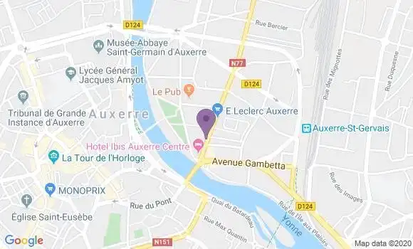 Localisation Caisse d