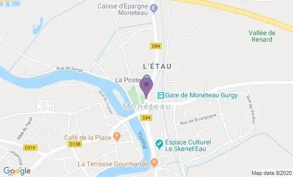 Localisation Caisse d