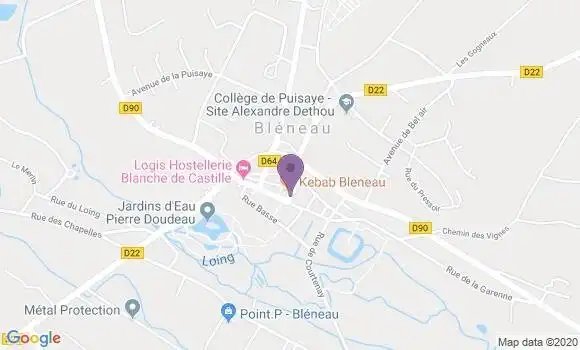 Localisation Caisse d