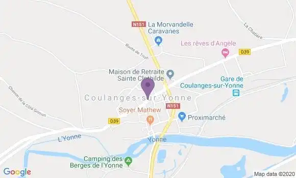 Localisation Caisse d