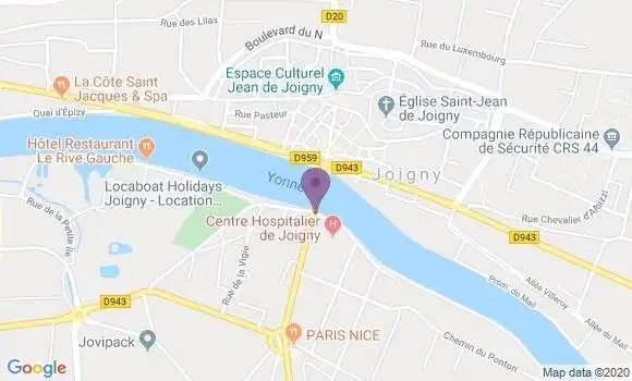 Localisation Caisse d