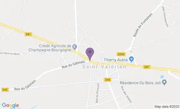 Localisation Caisse d