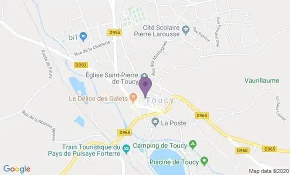 Localisation Caisse d