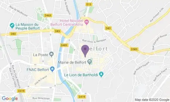 Localisation Caisse d