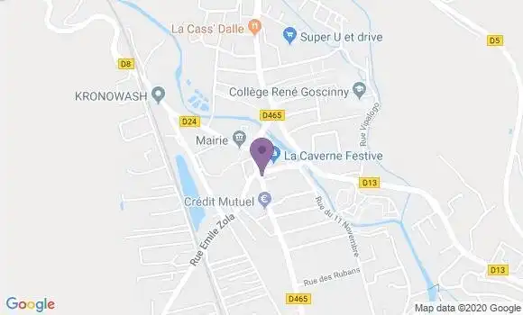 Localisation Caisse d