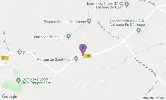 Localisation Caisse d