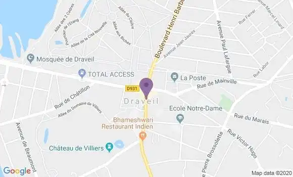 Localisation Caisse d