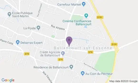 Localisation Caisse d