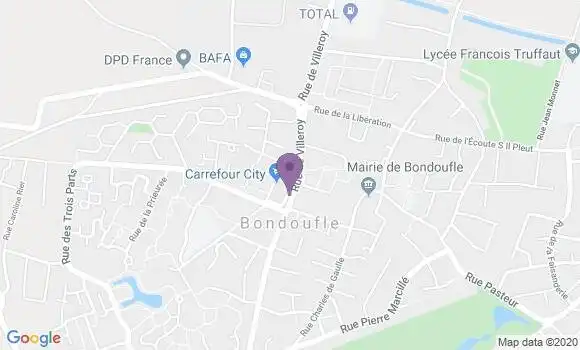 Localisation Caisse d