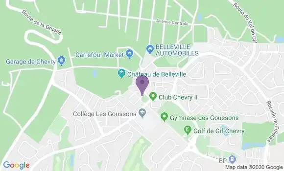 Localisation Caisse d