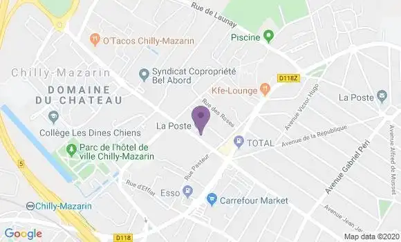 Localisation Caisse d
