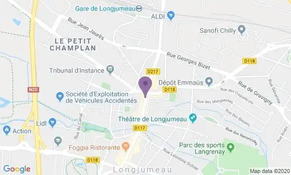 Localisation Caisse d