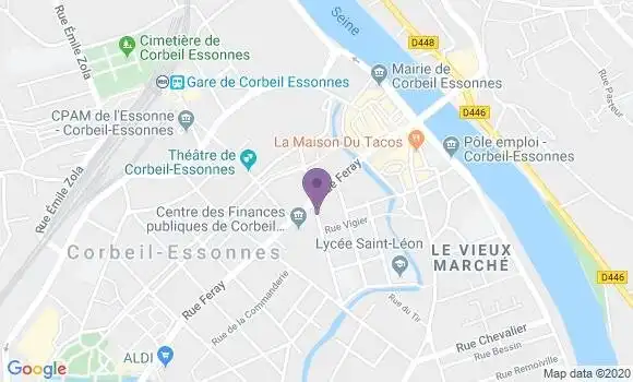 Localisation Caisse d