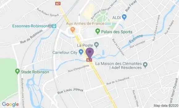 Localisation Caisse d