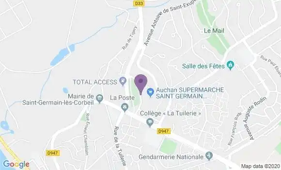 Localisation Caisse d