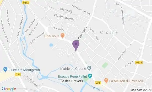 Localisation Caisse d