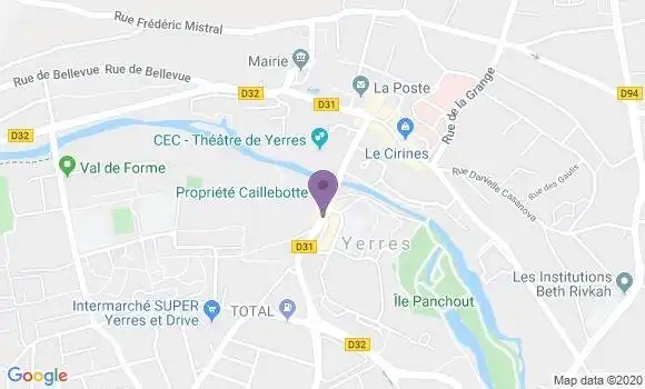 Localisation Caisse d