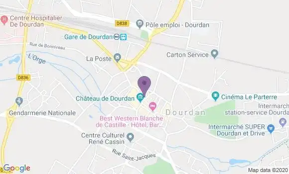 Localisation Caisse d