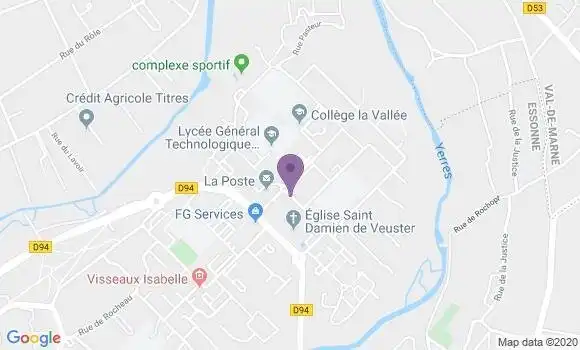 Localisation Caisse d
