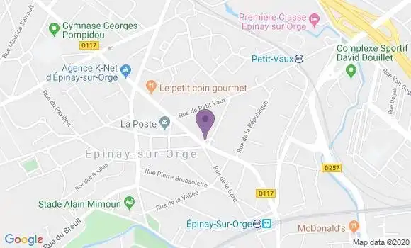 Localisation Caisse d