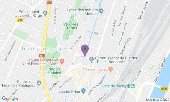 Localisation Caisse d