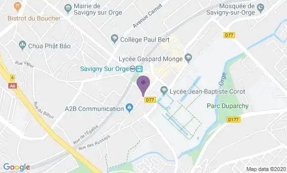 Localisation Caisse d