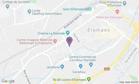 Localisation Caisse d
