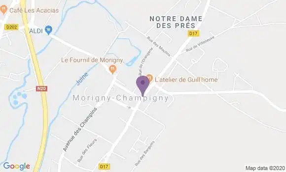 Localisation Caisse d