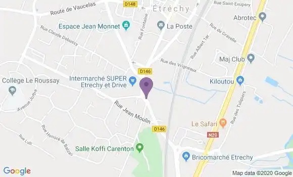 Localisation Caisse d