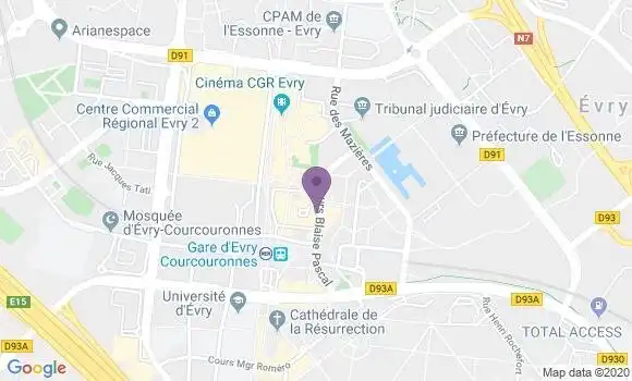 Localisation Caisse d