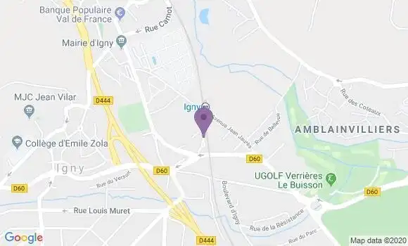 Localisation Caisse d