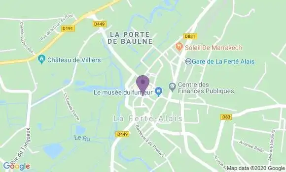 Localisation Caisse d