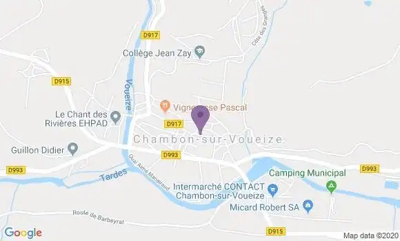 Localisation Caisse d