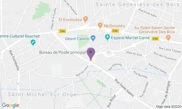 Localisation Caisse d