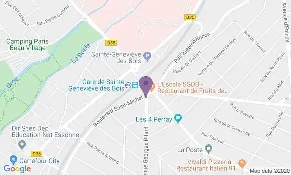 Localisation Caisse d
