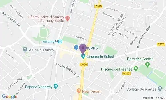 Localisation Caisse d
