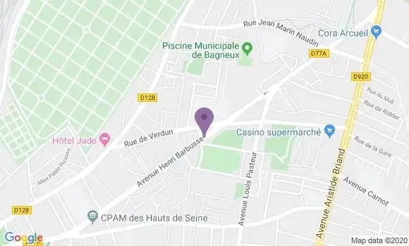 Localisation Caisse d