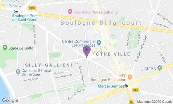 Localisation Caisse d