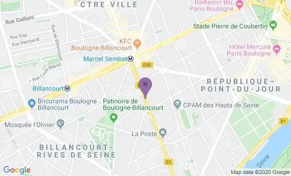 Localisation Caisse d