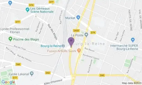 Localisation Caisse d