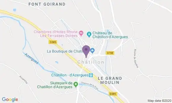 Localisation Caisse d
